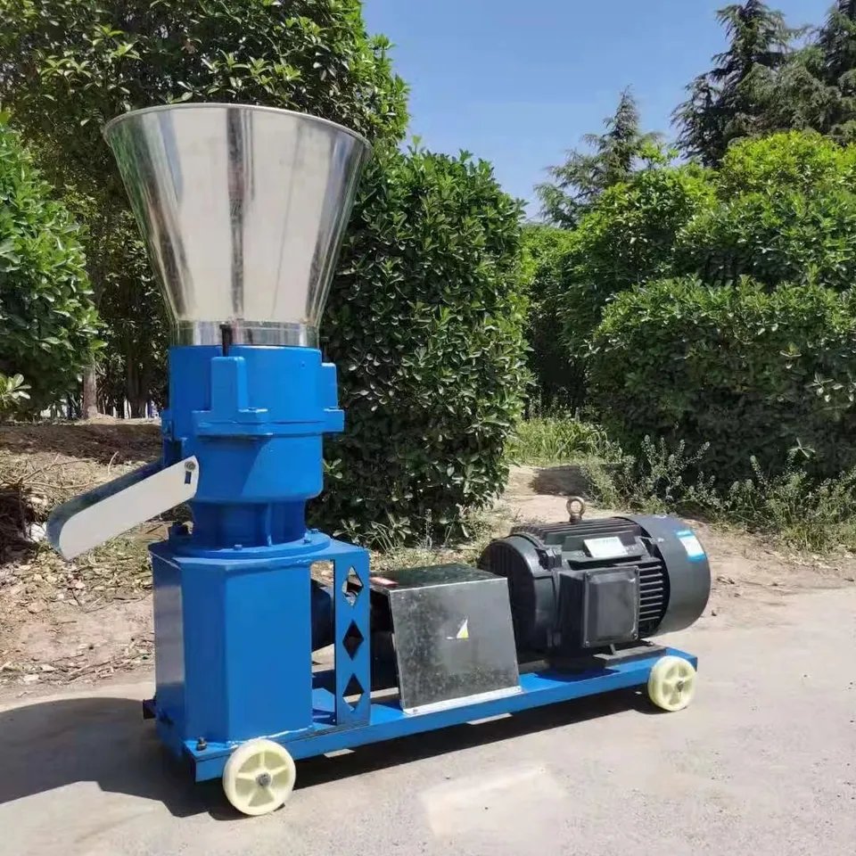 Poultry feed pellet making machine pellet feeding machine animal feed pellet machine