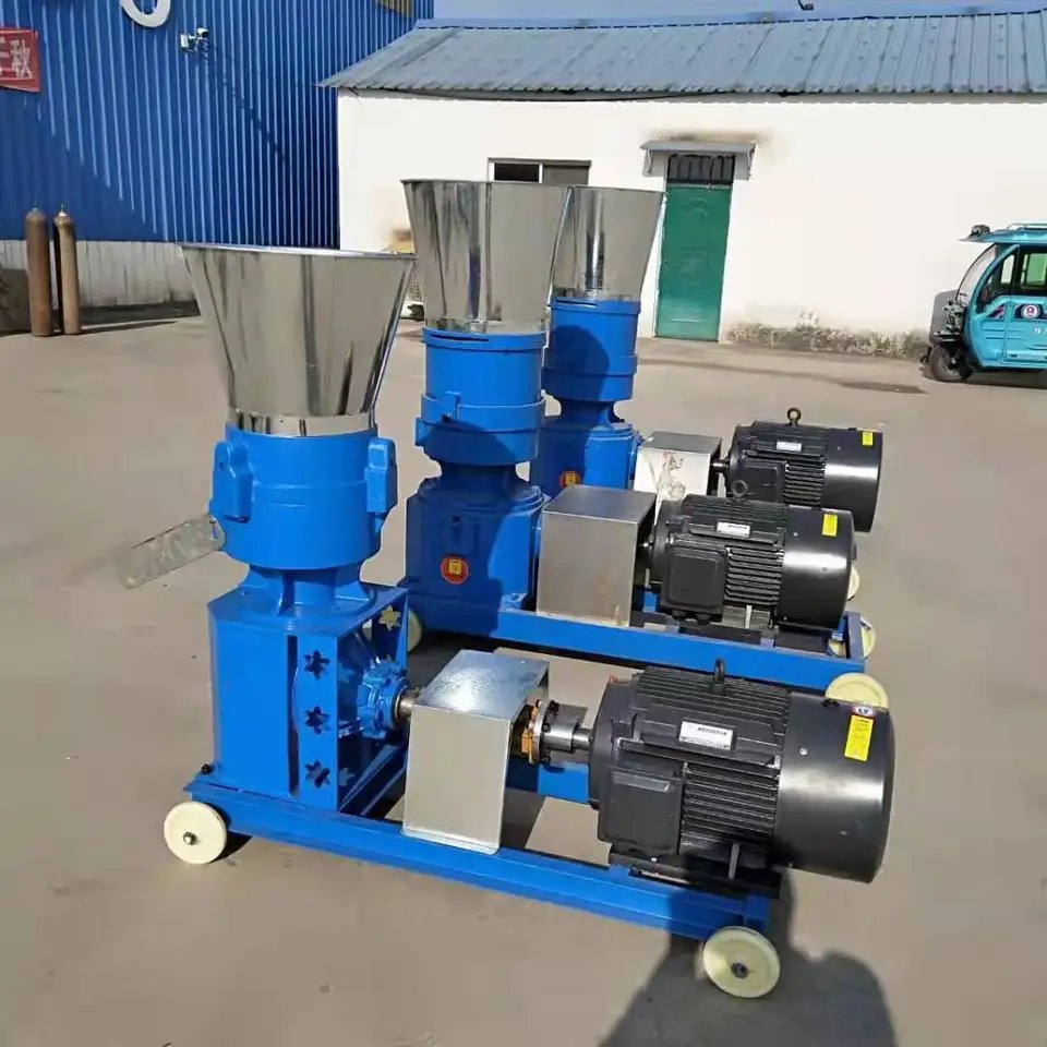 Poultry feed pellet making machine pellet feeding machine animal feed pellet machine