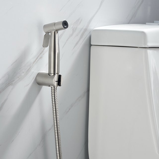 Toilet Wc Jet Shattaf Bidet Spray Muslim Handheld Sprayer Health Faucet Mixer Shower Tap Set With T-Valve For Woman