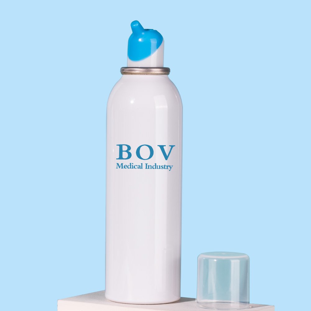 Chinese Factory 1 Inch Aerosol Valve Aluminum Children Nasal Spray Normal Saline 30mm Aerosol Spray Pump with 150ml Bottles