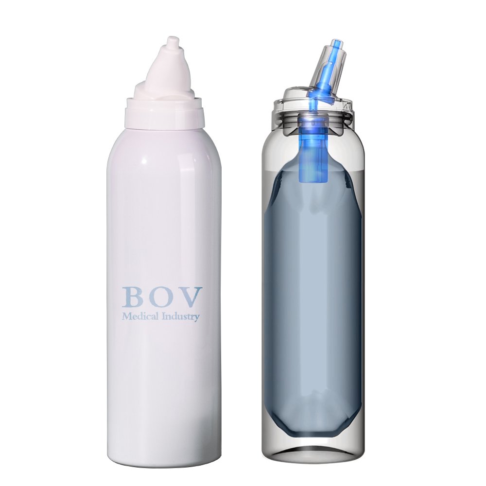 Chinese Factory 1 Inch Aerosol Valve Aluminum Children Nasal Spray Normal Saline 30mm Aerosol Spray Pump with 150ml Bottles