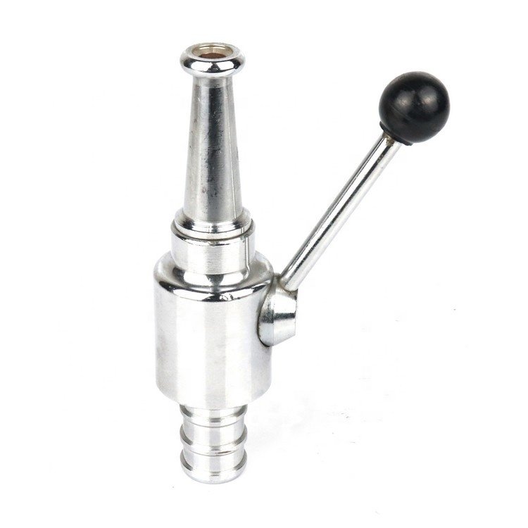 1 Inch Fire Fighting Hose Reel Nozzle Jet/Spray Shut off Fire Nozzle with Control Handle