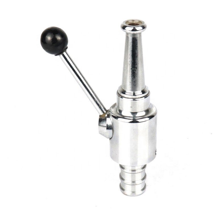 1 Inch Fire Fighting Hose Reel Nozzle Jet/Spray Shut off Fire Nozzle with Control Handle