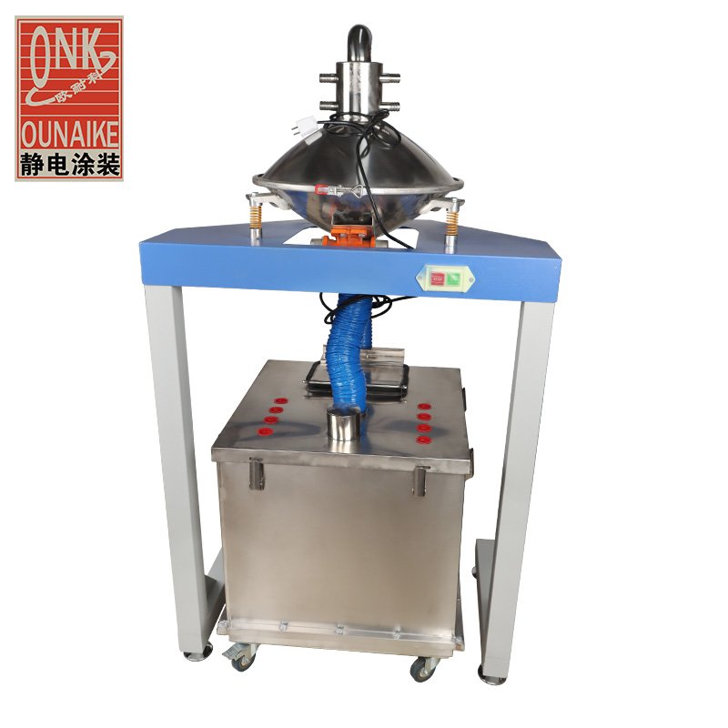 High efficiency recycle vibrating screen fine powder sifter powder sieve machine with 55L powder hopper