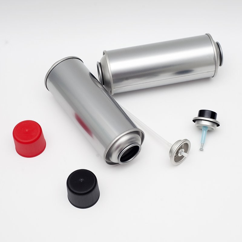 empty 2k aerosol spray tin cans wholesale with spray paint can valve and accessories