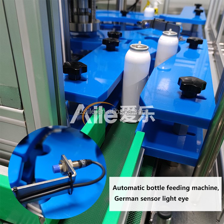 Aile 2 Heads bag on valve Olive Oil Spray Sunscreen Spray Automatic Aerosol Filling Machine