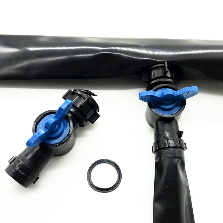 Offtake Connector for Rain Hose Micro Spray Pipe Fittings Gate Valve Extruders Agriculture Irrigation Plastic Black