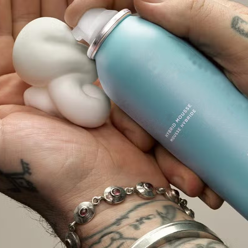 China Hot Sell Empty Aerosol Aluminum Can With Valve And Actuator for Hair Styling Mousse Spray