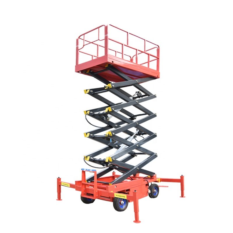 Cheap Price Rotary Mobile Scissor Table Lift with High Quality
