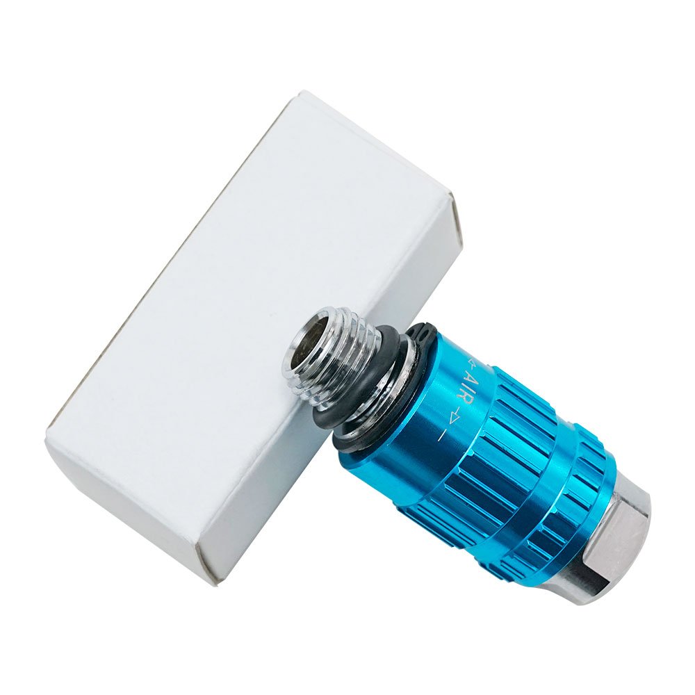 Mini In line 1/4" Air Filter Oil Water Separator With Water Drain Valve