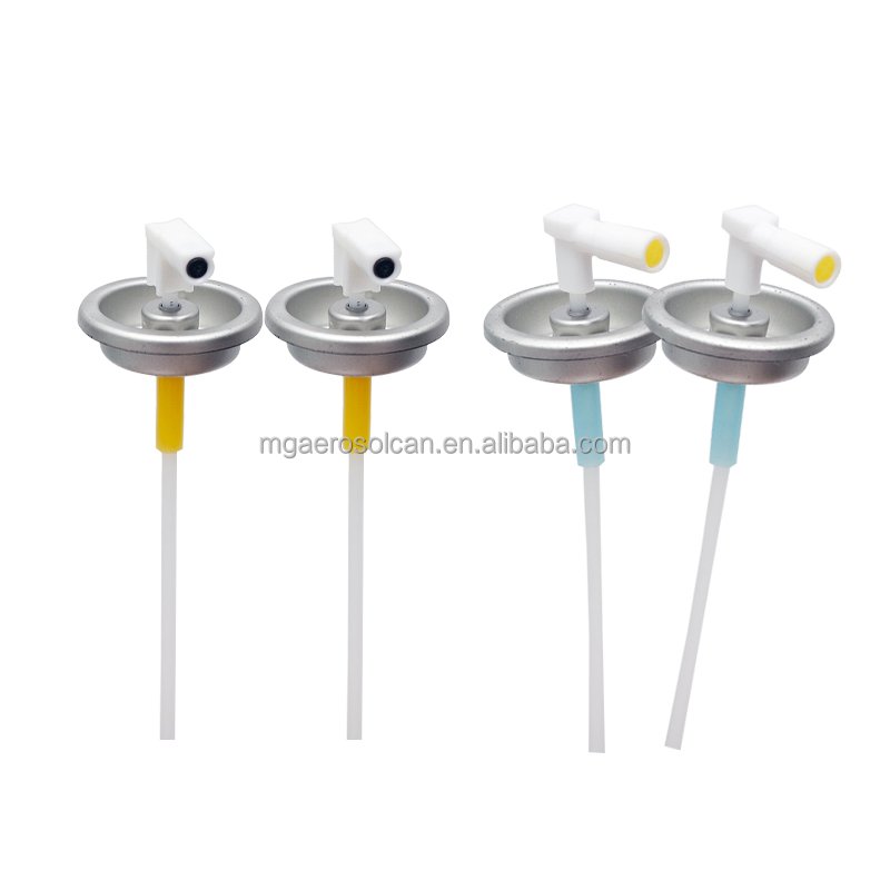 aerosol can valve manufacturer customize 1 inch standard aerosol spray valves & aerosol actuator for spray