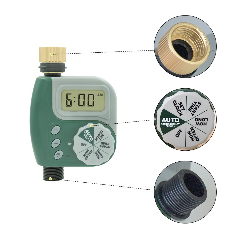Drip Irrigation Kit Automatic Smart Irrigation System Garden Drip Irrigation Kit With Intelligent Rain timer