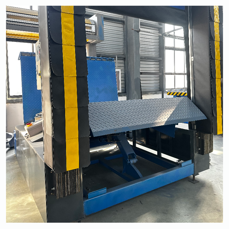 Warehouse Customized Hydraulic Dock Leveller Platform Loading Dock Ramp With Good price for Manufacturing Plant