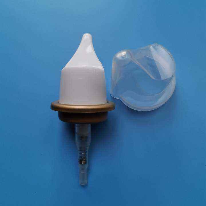 High quality nasal spray pump 20mm snap on with white nasal spray head for adult nasal sea water production
