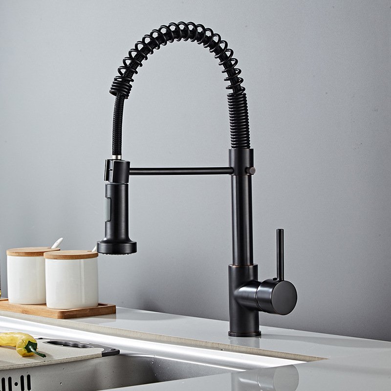 Single Handle Spring Kitchen Faucet High Quality Faucet for Your Kitchen Needs With Single Spring