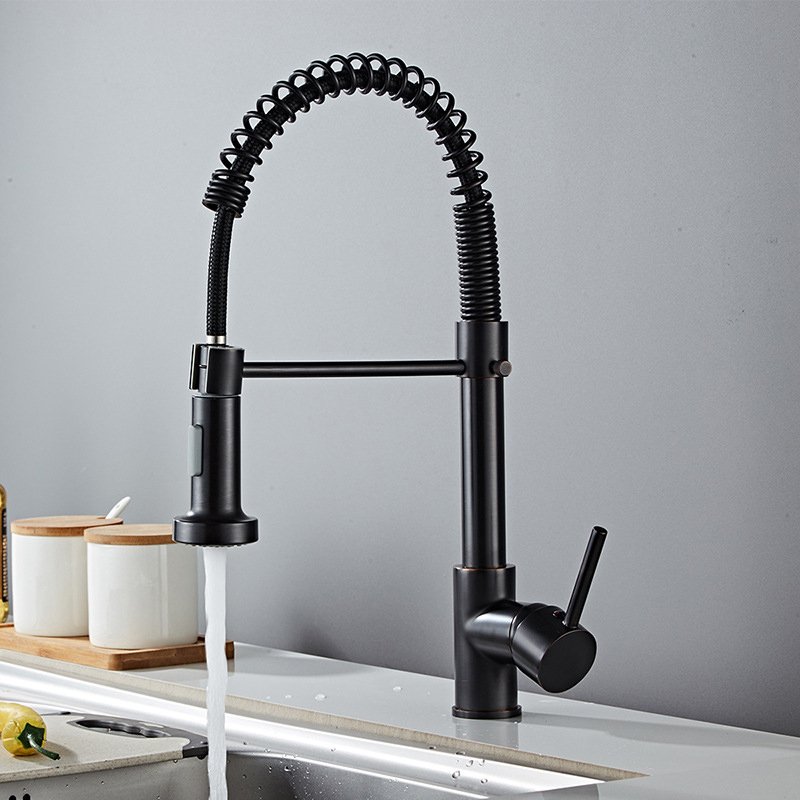 Single Handle Spring Kitchen Faucet High Quality Faucet for Your Kitchen Needs With Single Spring