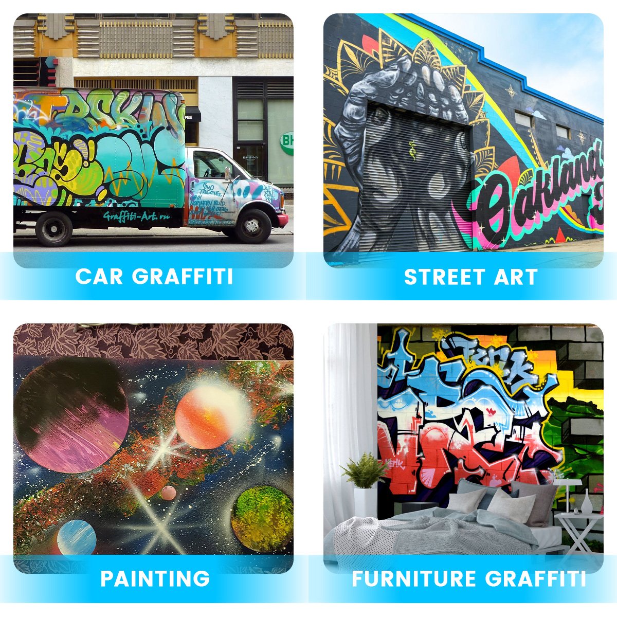 Graffiti Spray Paint Company Linda Valves Aerosol Graffiti Art Paint Colorful Paint Spray