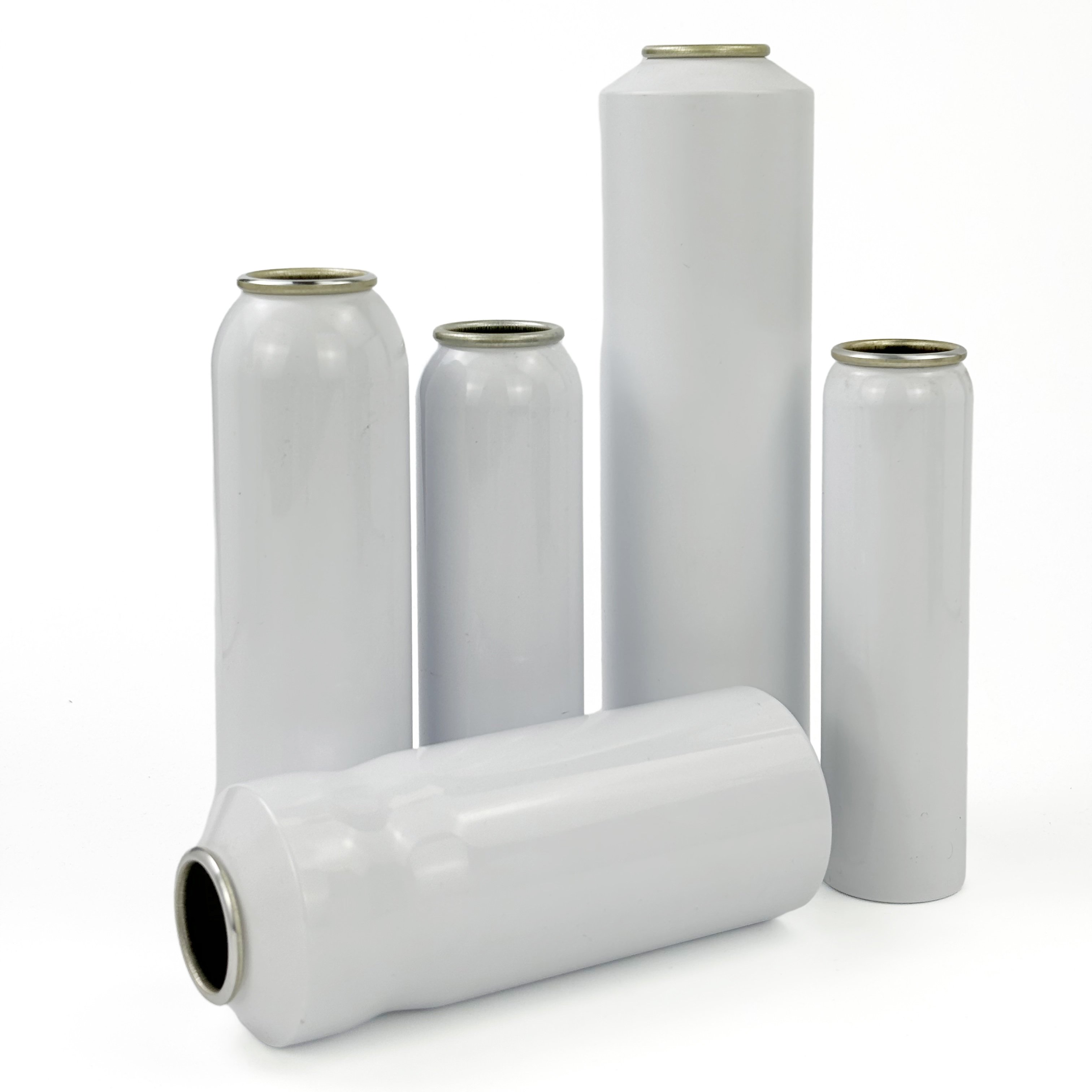 Low price Custom Printing Aluminum Tin Cans Empty Aerosol Can Spray Paint Rounded Top Can With Safe Lid And Valve 15-500ml