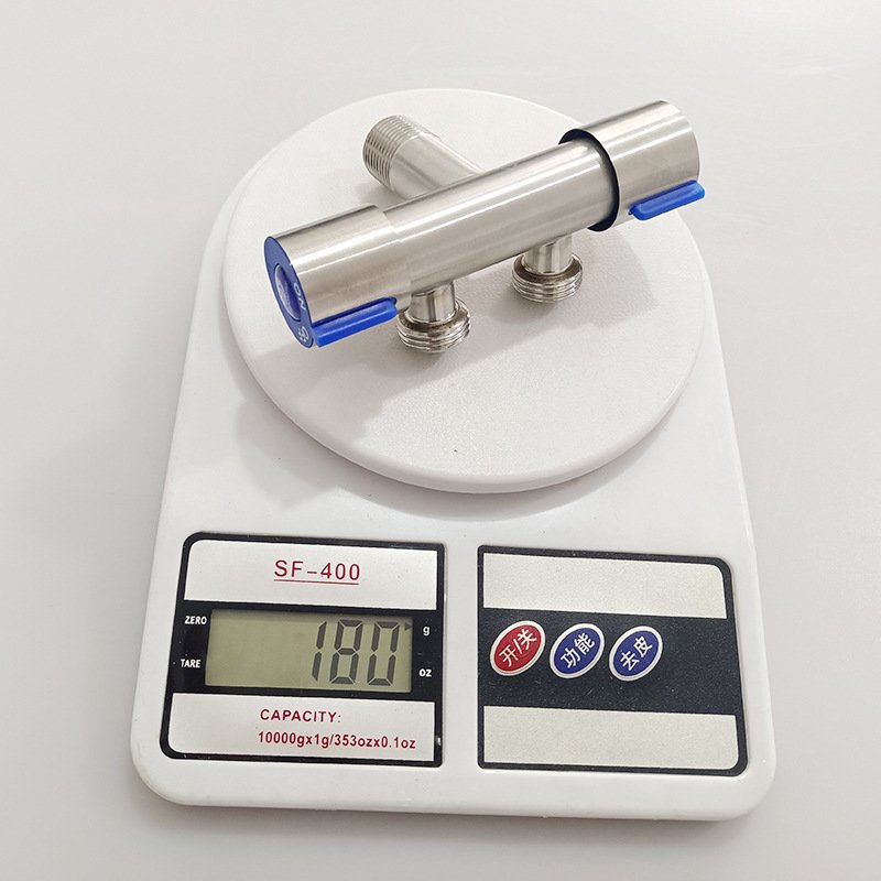 304 stainless steel double handle double control single cold spray gun washing machine quick open water faucet