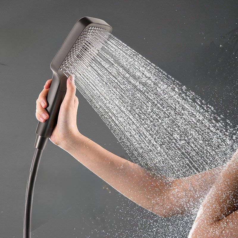 smart Wholesale Grey Shower Head Piano Key Control Shower Set with Bidet Wash