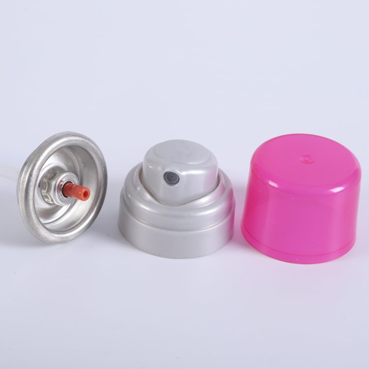 Cheap factory price free sample 28mm aerosol spray cap pump valve stem caps for air freshener sunscreen spray