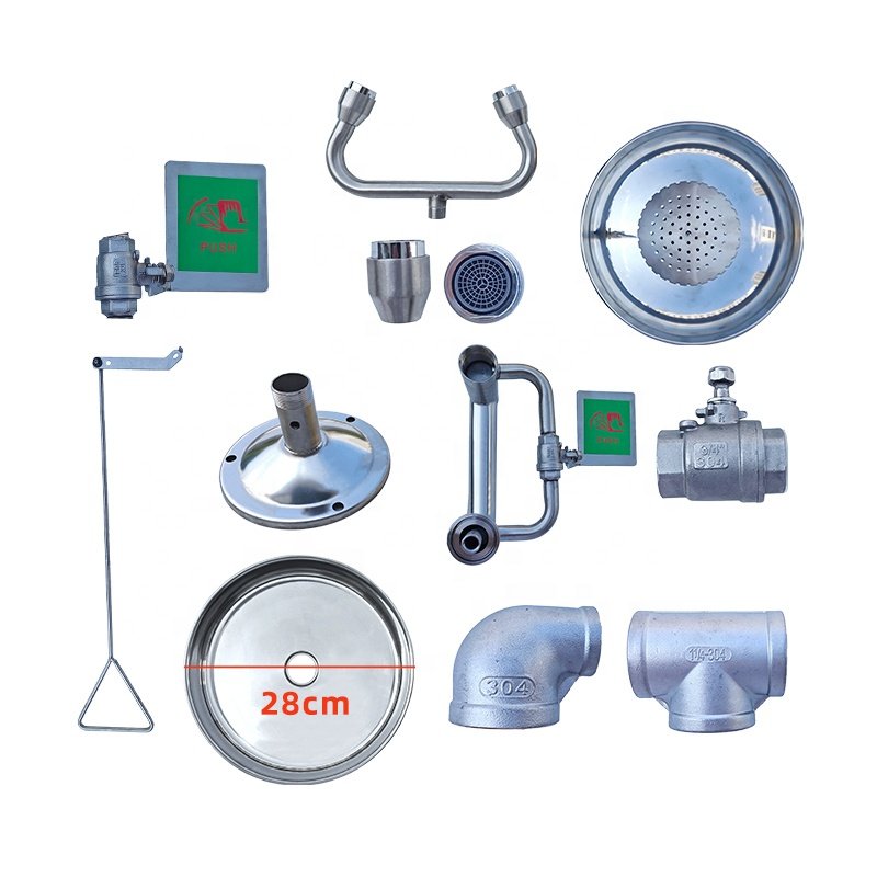 Eye wash Repair and Upgrade KitSafety Shower Eye wash Stations Parts Emergency Eyewash Accessories