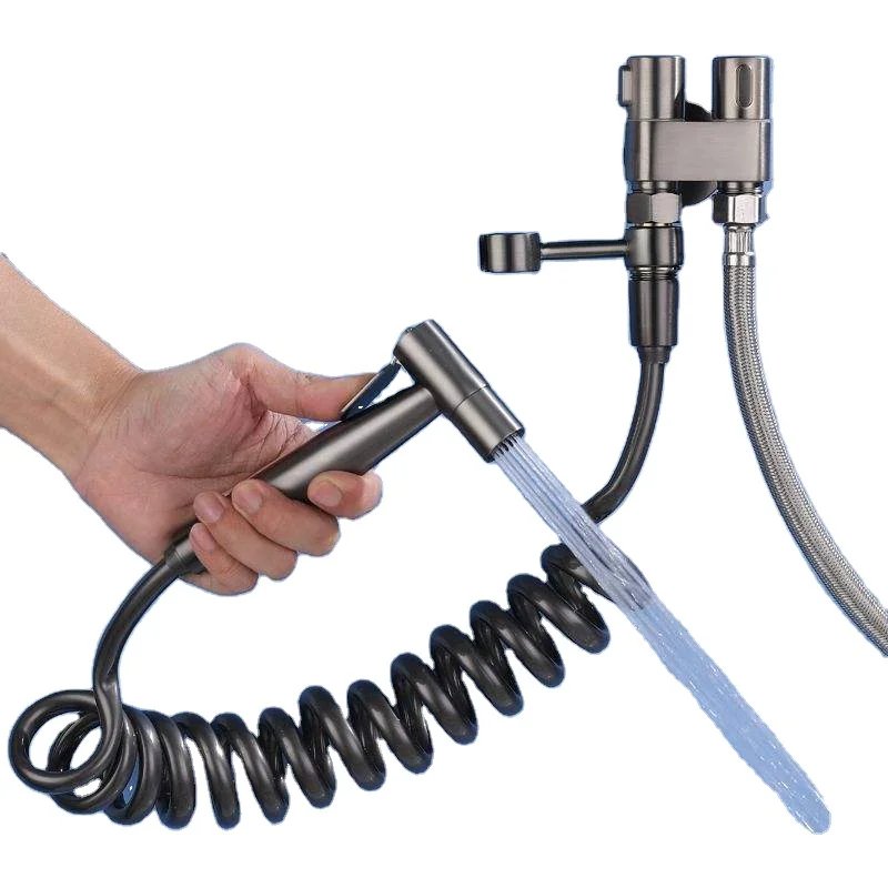 Hand Held Bidet Sprayer Bidet Spray Toilet Spray Head Holder Bathroom Hand Shattaf Set toilet mate Toilet Bidet Sprayer