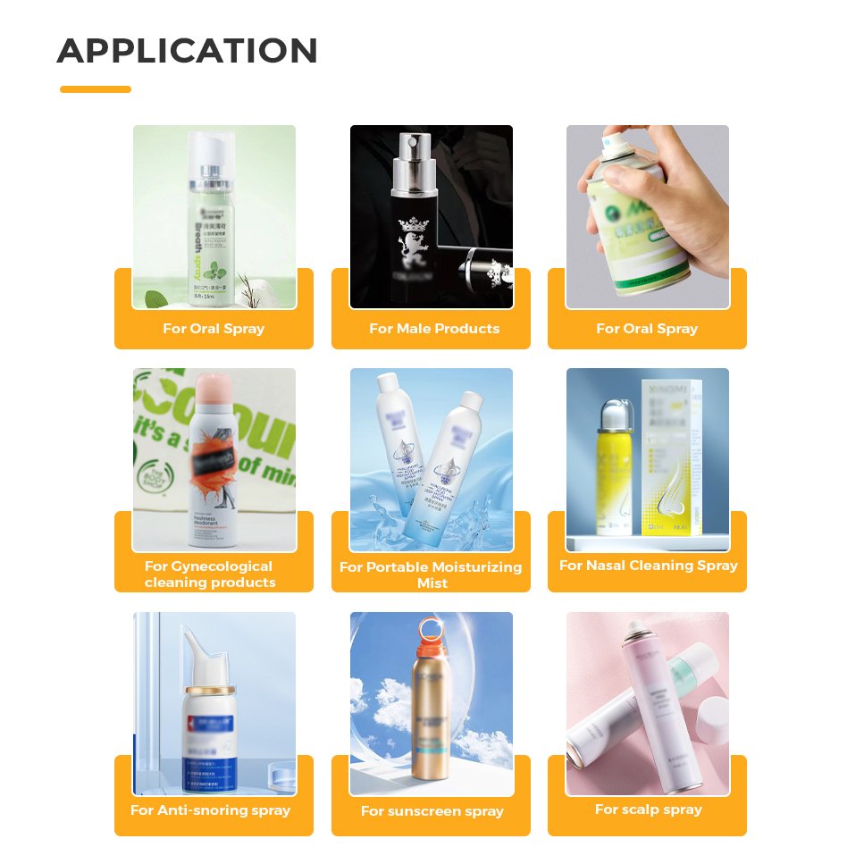 Spot Luxury 20ml 50ml 250ml 500ml Mini Eco Friendly Empty Cosmetic Aluminum Body Spray Bottle With Aerosol Valve Cans Cap 120ml