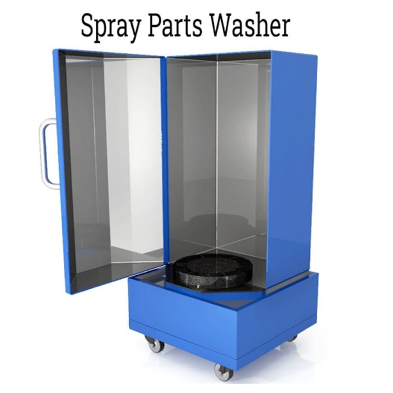 JH-XZ-01T front load rotary cabinet water pump high pressrure spray industrial parts washers can be customized