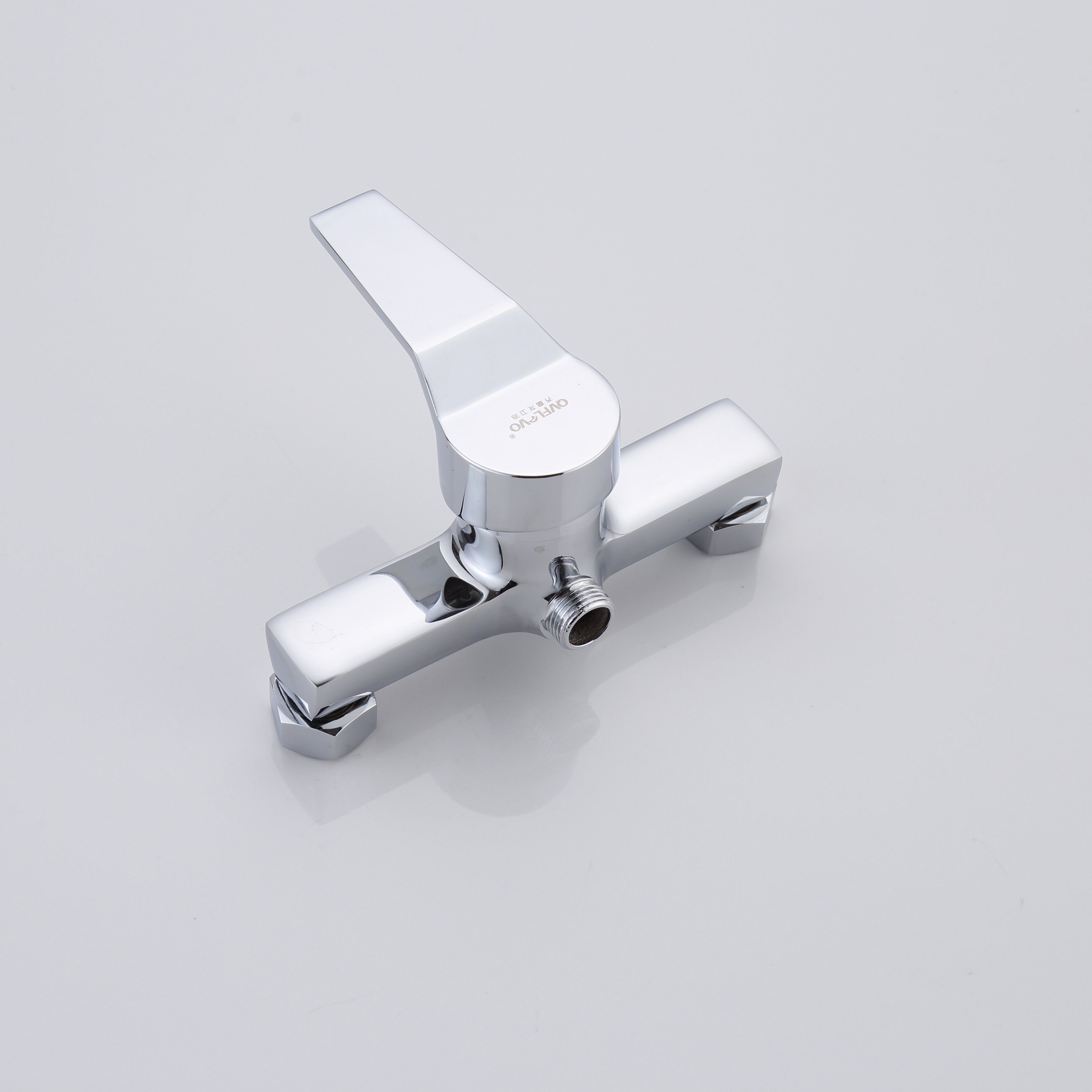 Wholesale Copper Body Bathroom Bathtub Faucet Hot Cold Shower Rain Spray Pattern Chrome Surface Finishing Ceramic Valve Core