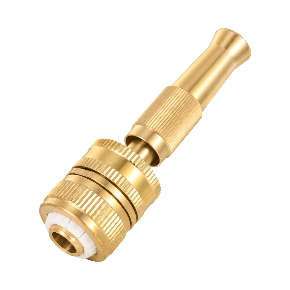 adjustable hose direct Brass spray gun 4 inch nozzle sprayer for car wash garden irrigation