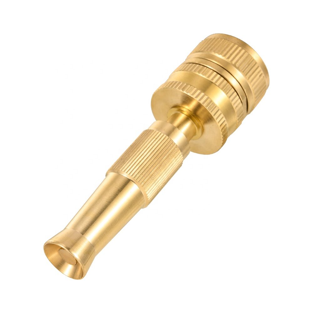 adjustable hose direct Brass spray gun 4 inch nozzle sprayer for car wash garden irrigation