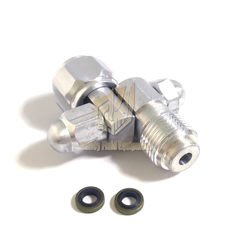 Hot sales 7/8 Inch Thread 180 or 360 Degree Rotation Clean Shot Shut-Off Valve for Airless Paint Spray Gun 2354861