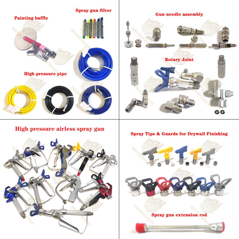 Hot sales 7/8 Inch Thread 180 or 360 Degree Rotation Clean Shot Shut-Off Valve for Airless Paint Spray Gun 2354861