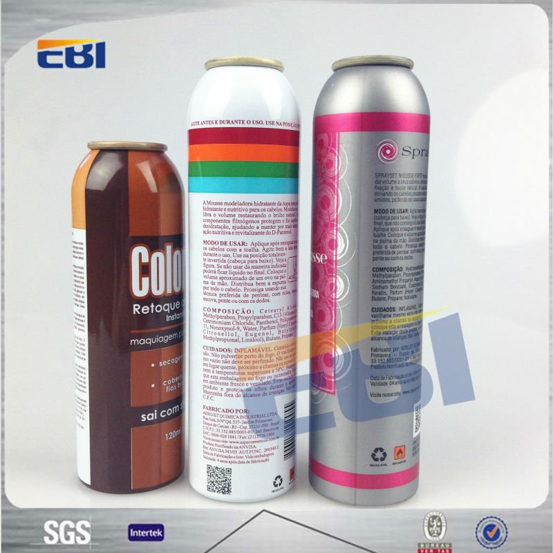 Manufacturing refillable empty spray paint cans
