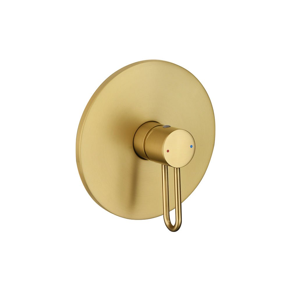 Smart Concealed In-Wall Mounted Brass Chrome Single Handle Square Bathroom Shower System Rain Ceramic Cold Hot Water-Economical!