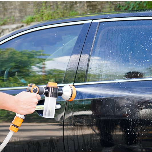 8 pattern garden soap water spray gun