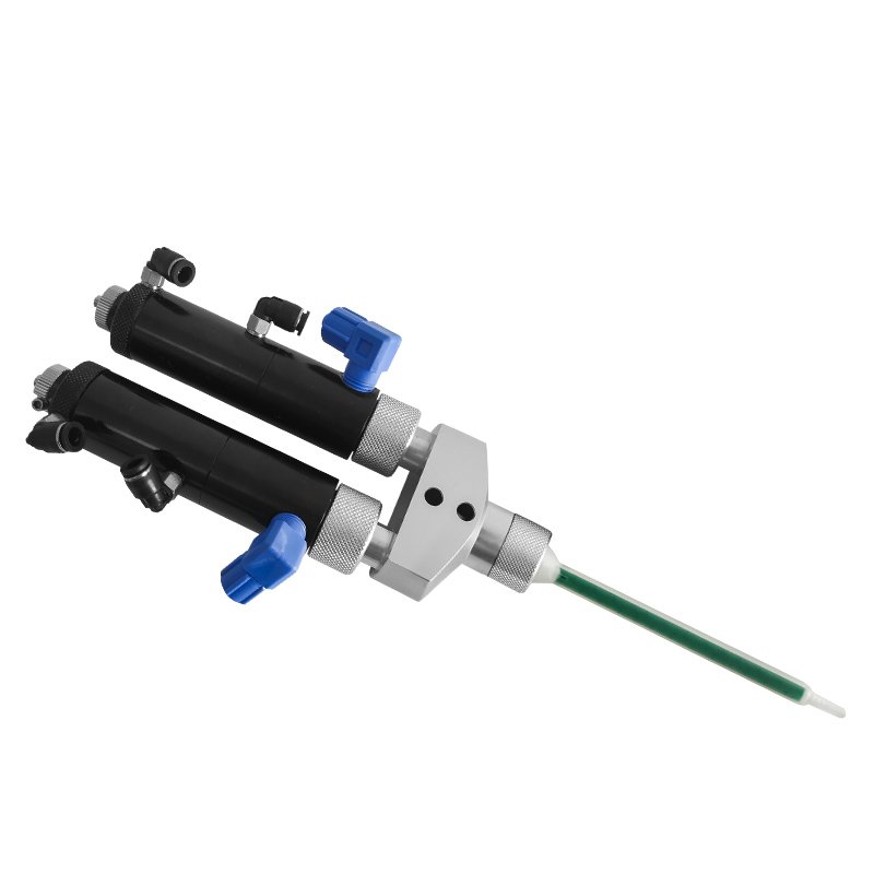 DJF-27 Double Cylinder Diaphragm Type AB Valve Dispensing Valve glue fine Large flow back glue adjustment valve