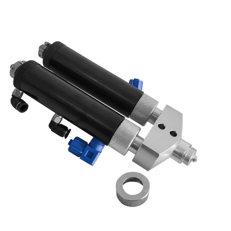 DJF-27 Double Cylinder Diaphragm Type AB Valve Dispensing Valve glue fine Large flow back glue adjustment valve