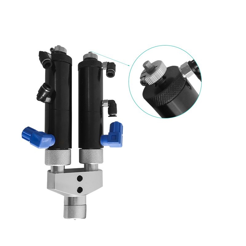 DJF-27 Double Cylinder Diaphragm Type AB Valve Dispensing Valve glue fine Large flow back glue adjustment valve