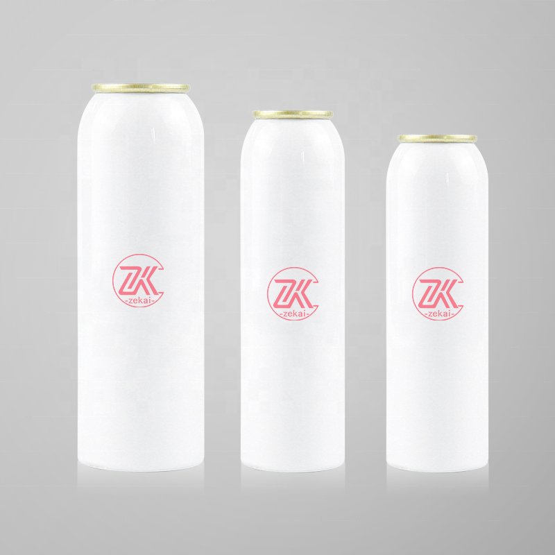 Aluminium Sunscreen Aerosol Spray Bottle Skin Care Can Sprayer 150ml 250ml 350ml