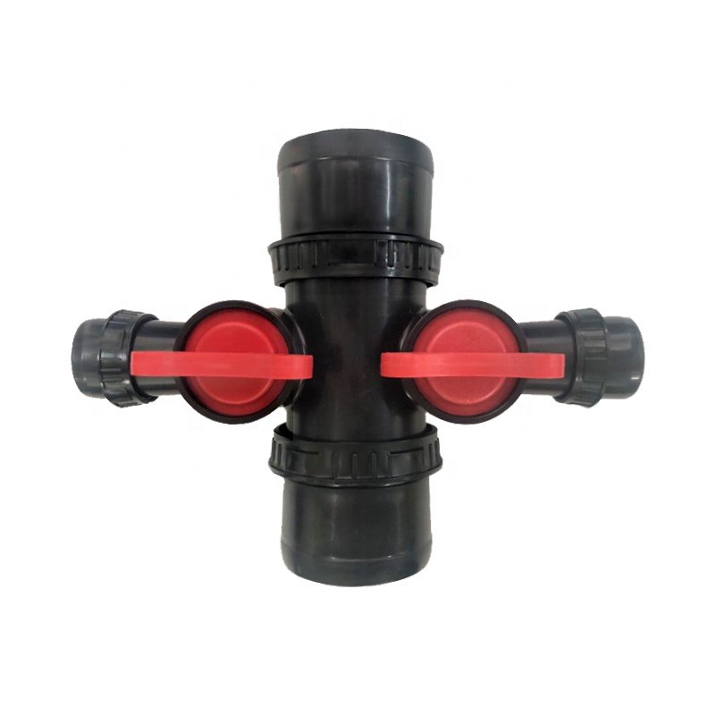 layflat rain spray hose Micro Spray Tape Accessories and Fittings for Agriculture irrigation offtake valve