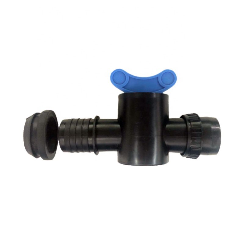 layflat rain spray hose Micro Spray Tape Accessories and Fittings for Agriculture irrigation offtake valve