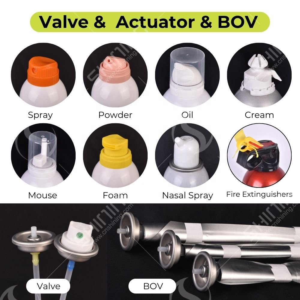 Competitive Full Printing Empty Aerosol Can Performance Enhancer with Cover 200ml 350ml 500ml Aluminum Aerosol Can Valve