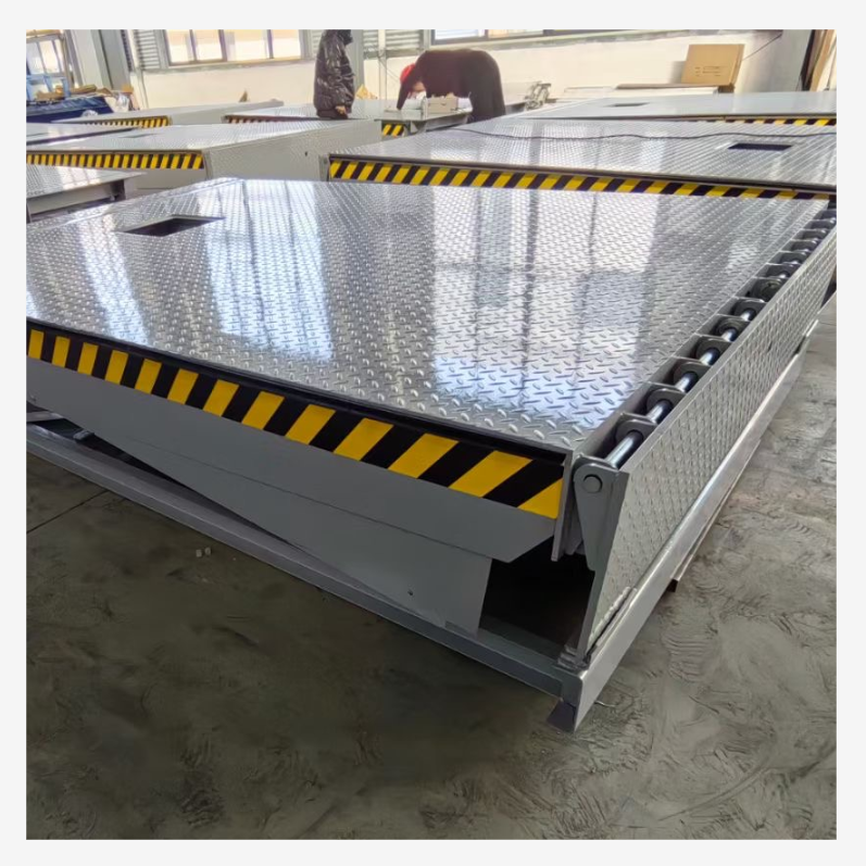Customized 6-12 Ton Steel Dock Lift Tables Panda Hydraul Platform Truck Dock Leveller Load Ramp New Motor Pump Bearing-Heavy