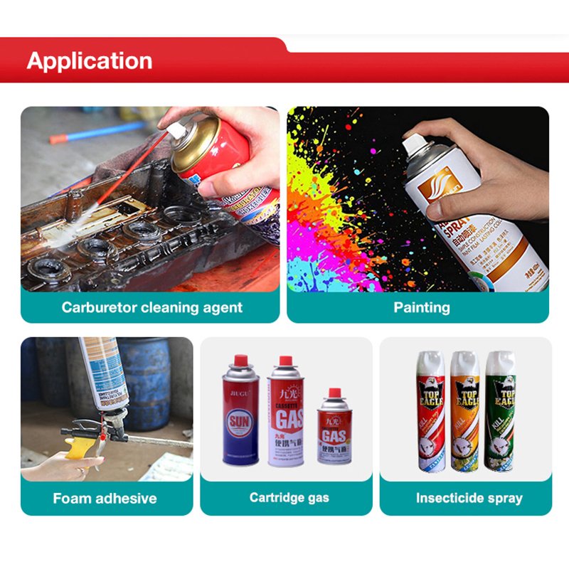 Manufacturer Supplier Custom Color Tinplate Aluminum Monoblock Aerosol Cans