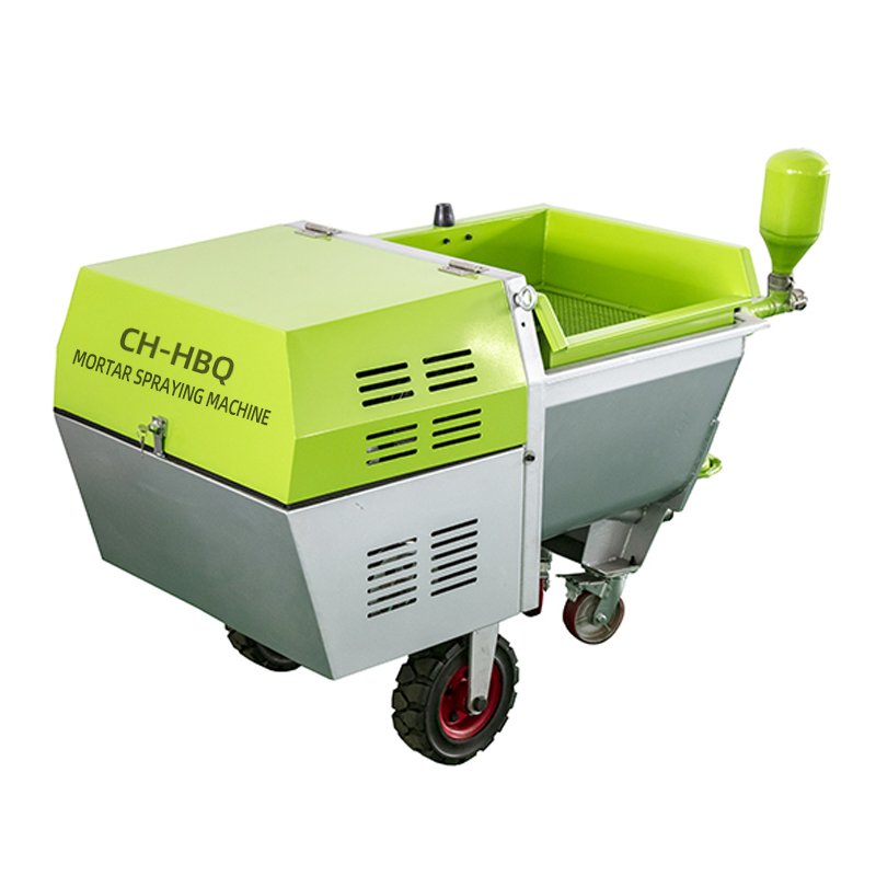 Electric Mortar Spraying Machine For Engineering Construction Can Move Concrete Mortar Wall Spraying Aircraft