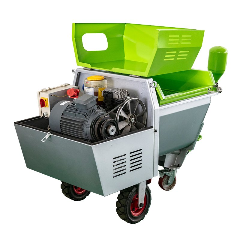 Electric Mortar Spraying Machine For Engineering Construction Can Move Concrete Mortar Wall Spraying Aircraft