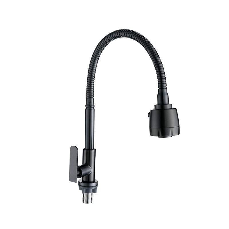 Modern Stainless Steel Kitchen Faucet Vertical Single Handle Pull-Down Cooling Sink Faucet with Ceramic Valve Hidden Type Tap