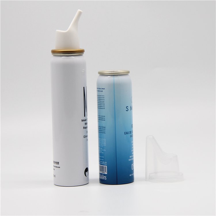High Quality Empty Aluminum aerosol can nasal spray bottle wholesales